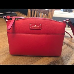 Kate Spade Crossbody Bag- Crimson